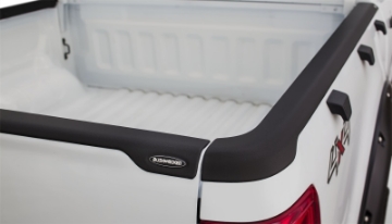 Picture of Bushwacker 11-15 Ford Ranger T6 Bed Rail Caps - Black