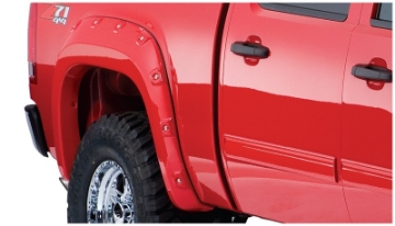 Picture of Bushwacker 07-14 GMC Sierra 2500 HD Fleetside Boss Pocket Style Flares 2pc 78-7-97-6in Bed - Black