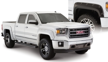 Picture of Bushwacker 14-15 GMC Sierra 1500 Fleetside Boss Pocket Style Flares 4pc 69-3-78-8-97-6in Bed - Black