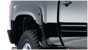 Picture of Bushwacker 99-10 Ford F-250 Super Duty Styleside Cutout Style Flares 2pc 98-0-98-6in Bed - Black