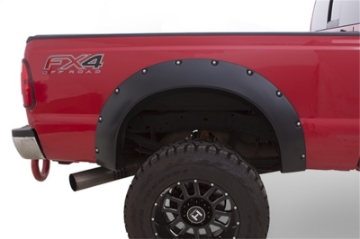 Picture of Bushwacker 66-77 Ford Bronco Cutout Style Flares 2pc 5in Of Extra Wheel Well Opening - Black