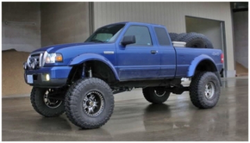 Picture of Bushwacker 93-11 Ford Ranger Cutout Style Flares 2pc - Black