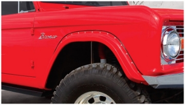 Picture of Bushwacker 66-77 Ford Bronco Cutout Style Flares 2pc - Black