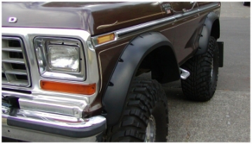 Picture of Bushwacker 78-79 Ford Bronco Cutout Style Flares 2pc - Black