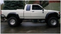 Picture of Bushwacker 89-95 Toyota Cutout Style Flares 2pc - Black