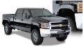 Picture of Bushwacker 07-13 Chevy Silverado 1500 Fleetside Cutout Style Flares 4pc 69-3in Bed - Black