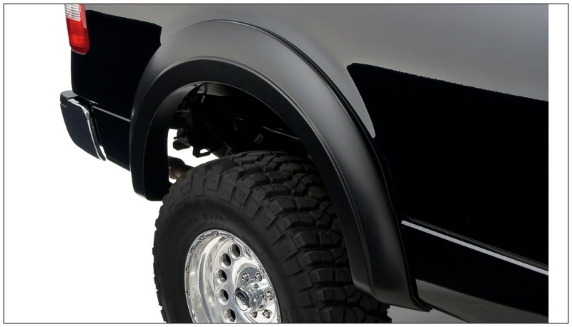 Picture of Bushwacker 04-08 Ford F-150 Styleside Extend-A-Fender Style Flares 2pc 66-0-78-0-96-0in Bed - Black