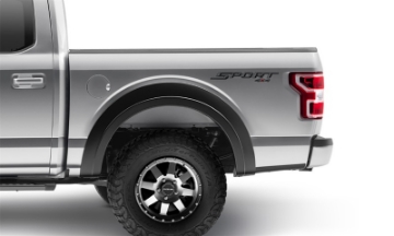 Picture of Bushwacker 15-17 Ford F-150 Styleside Extend-A-Fender Style Flares 2pc 67-1-78-9-97-6in Bed - Black