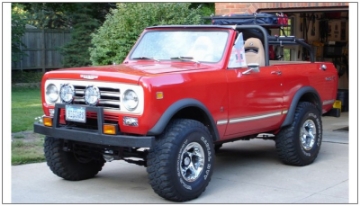 Picture of Bushwacker 72-80 International Scout II Extend-A-Fender Style Flares 2pc - Black