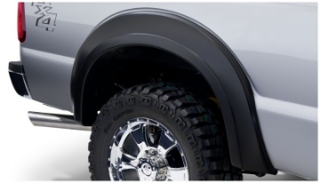 Picture of Bushwacker 92-14 Ford E-250 Super Duty Extend-A-Fender Style Flares 2pc - Black
