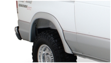 Picture of Bushwacker 92-14 Ford E-250 Super Duty Extend-A-Fender Style Flares 2pc - Black