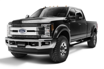 Picture of Bushwacker 17-18 Ford F-250 Super Duty Extend-A-Fender Style Flares 2pc - Black
