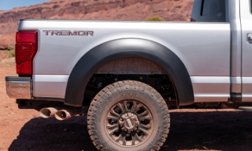 Picture of Bushwacker 17-18 Ford F-250 Super Duty Extend-A-Fender Style Flares 2pc - Black