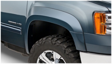Picture of Bushwacker 07-14 GMC Sierra 2500 HD Extend-A-Fender Style Flares 2pc - Black