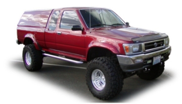 Picture of Bushwacker 89-95 Toyota Extend-A-Fender Style Flares 2pc - Black