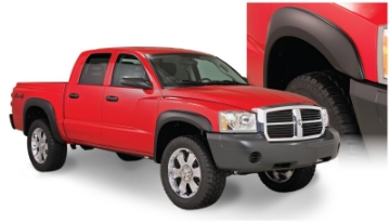 Picture of Bushwacker 05-10 Dodge Dakota Crew Cab Fleetside Extend-A-Fender Style Flares 4pc 64-9in Bed - Black