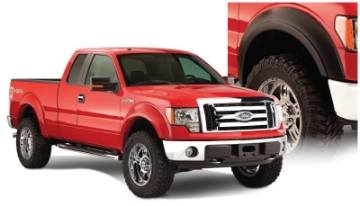 Picture of Bushwacker 09-14 Ford F-150 Styleside Extend-A-Fender Style Flares 4pc 67-0-78-8-97-4in Bed - Black