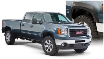 Picture of Bushwacker 07-13 GMC Sierra 1500 Fleetside Extend-A-Fender Style Flares 4pc 69-3in Bed - Black