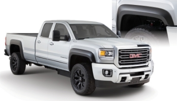 Picture of Bushwacker 15-18 GMC Sierra 2500 HD Extend-A-Fender Style Flares 4pc 78-8-97-6in Bed - Black