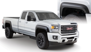 Picture of Bushwacker 15-18 GMC Sierra 2500 HD Extend-A-Fender Style Flares 4pc 78-8-97-6in Bed - Black