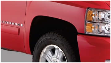 Picture of Bushwacker 07-14 Chevy Silverado 2500 HD Fleetside Extend-A-Fender Style Flares 4pc - Black