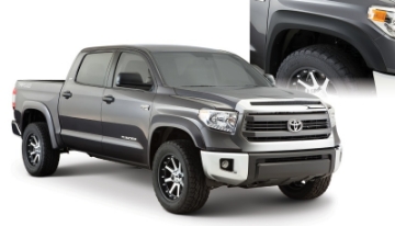 Picture of Bushwacker 14-18 Toyota Tundra Fleetside Extend-A-Fender Style Flares 4pc - Black