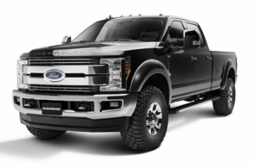 Picture of Bushwacker 17-18 Ford F-250 Super Duty Extend-A-Fender Style Flares 4pc - Black
