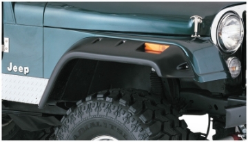 Picture of Bushwacker 59-83 Jeep CJ5 Cutout Style Flares 2pc - Black