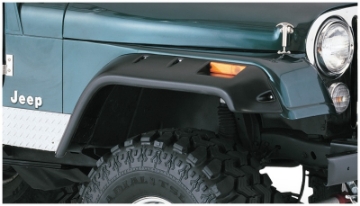 Picture of Bushwacker 59-83 Jeep CJ5 Cutout Style Flares 2pc - Black