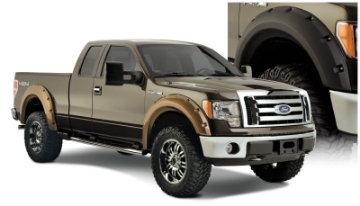 Picture of Bushwacker 09-14 Ford F-150 Styleside Max Pocket Style Flares 4pc 67-0-78-8-97-4in Bed - Black