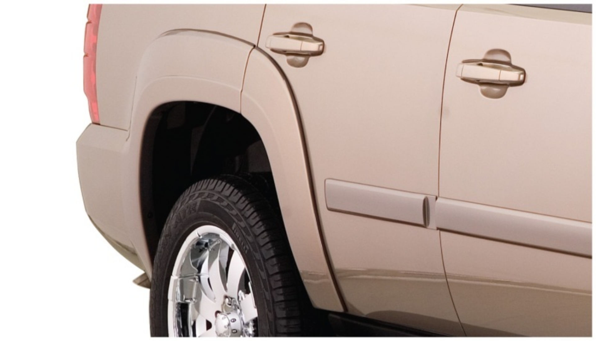 Picture of Bushwacker 07-14 Chevy Tahoe OE Style Flares 2pc Does Not Fit LTZ or Denali - Black
