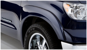 Picture of Bushwacker 07-13 Toyota Tundra OE Style Flares 2pc Fits w- Factory Mudflap - Black