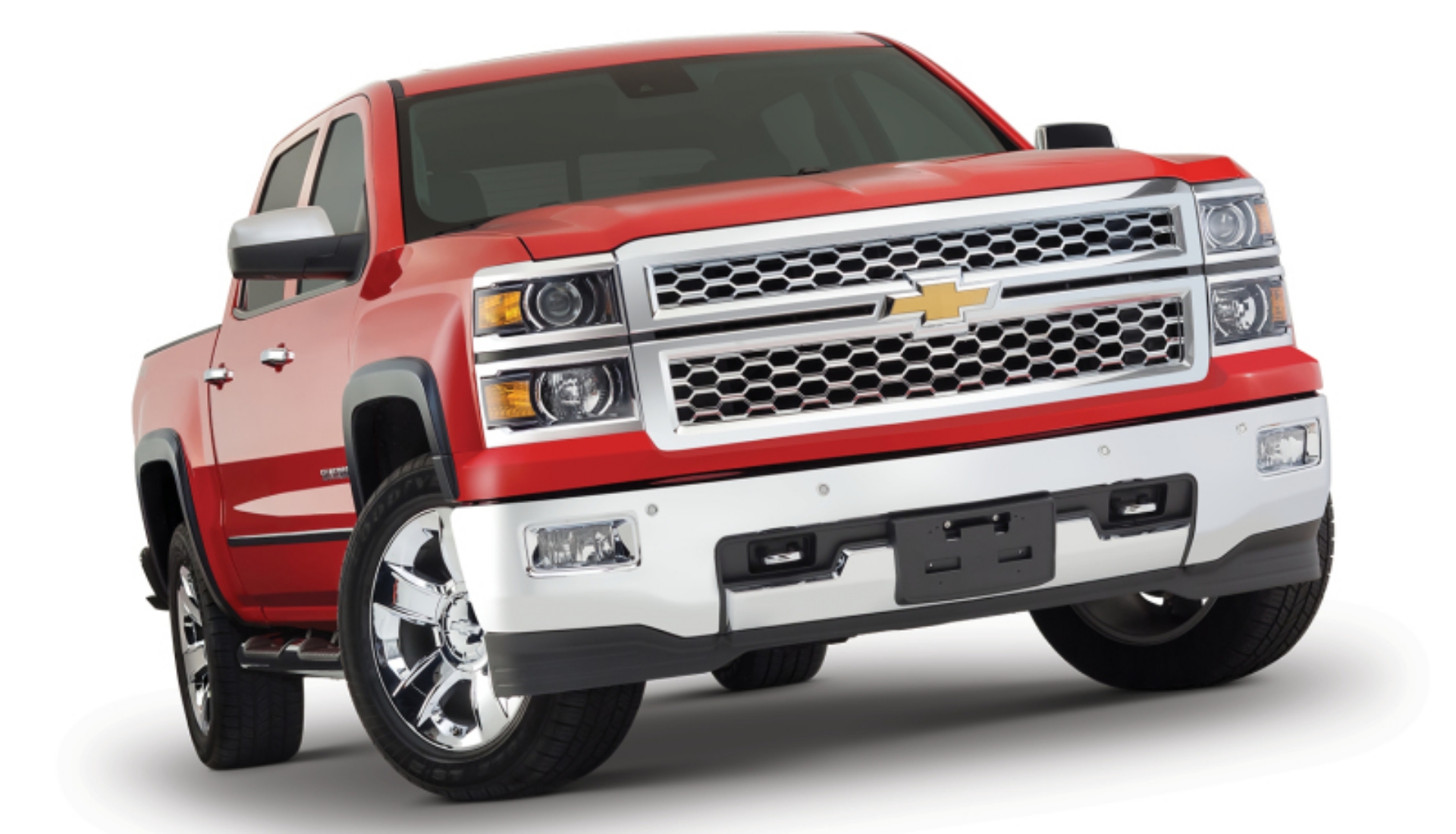 Picture of Bushwacker 15-18 Chevy Silverado 2500 HD Fleetside OE Style Flares 4pc 78-8-97-8in Bed - Black
