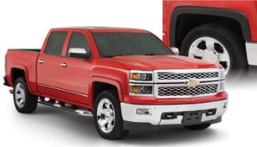 Picture of Bushwacker 15-18 Chevy Silverado 2500 HD Fleetside OE Style Flares 4pc 78-8-97-8in Bed - Black