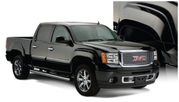 Picture of Bushwacker 07-14 GMC Sierra 2500 HD Fleetside OE Style Flares 4pc 78-0-78-7-97-6in Bed - Black