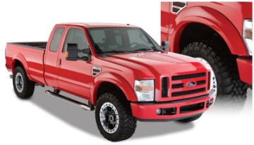 Picture of Bushwacker 08-10 Ford F-250 Super Duty Styleside OE Style Flares 4pc 81-0-96-0in Bed - Black