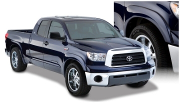 Picture of Bushwacker 07-13 Toyota Tundra Fleetside OE Style Flares 4pc w- Factory Mudflap - Black