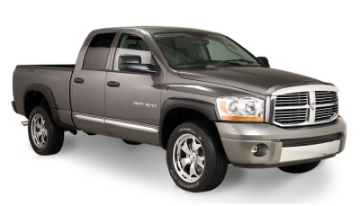 Picture of Bushwacker 06-08 Dodge Ram 1500 Fleetside OE Style Flares 4pc 75-9-76-3in Bed - Black
