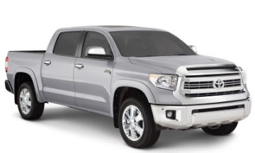 Picture of Bushwacker 16-18 Toyota Tundra Fleetside OE Style Flares - 4 pc 66-7-78-7-97-6in Bed - Silver Sky