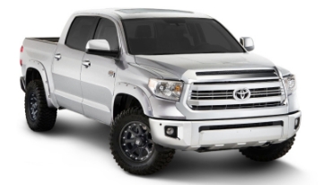 Picture of Bushwacker 19-21Toyota Tundra Fleetside OE Style Flares - 4 pc 66-7-78-7-97-6in Bed - Super White