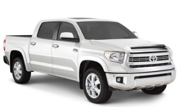 Picture of Bushwacker 19-21Toyota Tundra Fleetside OE Style Flares - 4 pc 66-7-78-7-97-6in Bed - Super White