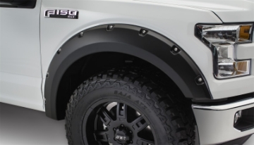 Picture of Bushwacker 15-17 Ford F-150 Pocket Style Flares 2pc Not Compatible w- Technology Package 68T - Black