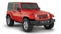 Picture of Bushwacker 07-18 Jeep Wrangler Pocket Style Flares 2pc Fits 2-Door Sport Utility Only - Black