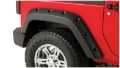 Picture of Bushwacker 15-17 Ford F-150 Styleside Pocket Style Flares 2pc 67-1-78-9-97-6in Bed - Black