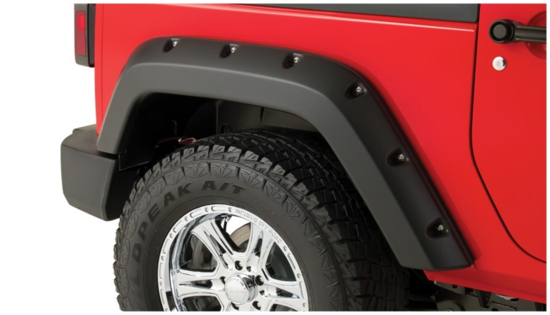 Picture of Bushwacker 15-17 Ford F-150 Styleside Pocket Style Flares 2pc 67-1-78-9-97-6in Bed - Black