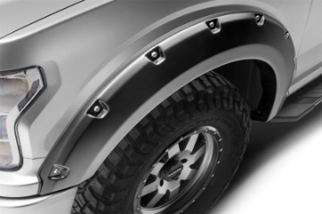Picture of Bushwacker 15-17 Ford F-150 Styleside Pocket Style Flares 2pc 67-1-78-9-97-6in Bed - Black