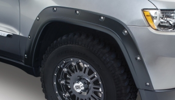 Picture of Bushwacker 11-18 Jeep Grand Cherokee Pocket Style Flares 2pc Does Not Fit SRT8 - Black