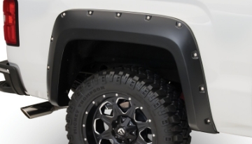 Picture of Bushwacker 14-18 GMC Sierra 1500 Pocket Style Flares 2pc 69-3-78-8-97-8in Bed - Black