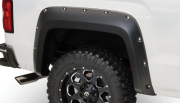 Picture of Bushwacker 14-18 GMC Sierra 1500 Pocket Style Flares 2pc 69-3-78-8-97-8in Bed - Black