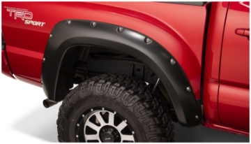 Picture of Bushwacker 12-15 Toyota Tacoma Fleetside Pocket Style Flares 2pc 60-3in Bed - Black
